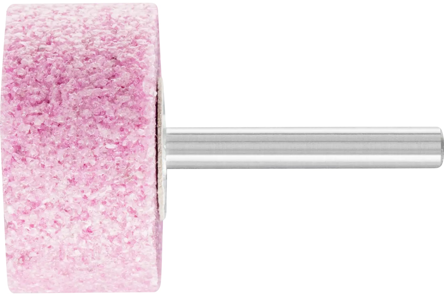 Picture of Pferd Vitrified Mounted Point, Steel Edge, 1-1/2" x 1, 30 Grit, W236, AO, 1/4" Shank